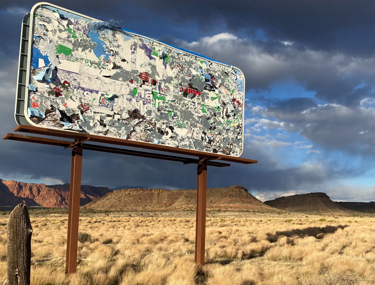 "Found Collage" by Chad Martinez, 2024 Scenic Utah Photo Contest Winner (Billboard Blunders)