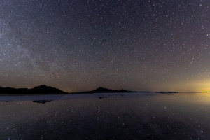 steve wise salt flats night